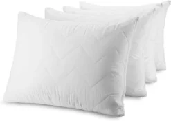 Waterguard Quilted Waterprof Cotton Top Pillow Protector Set Of 4 White -Bedding Discount Store GUEST f6a9cd81 864b 4893 91c8 4d2a69f6c54e