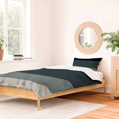 Avenie Constellations Duvet Set Black/Blue - Deny Designs 1 Avenie Constellations Duvet Set Black/Blue - Deny Designs