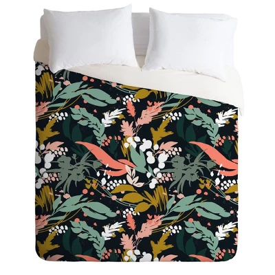 Marta Barragan Camarasa Brushstrokes Leaves Of Nature Comforter Set - Deny Designs 6 Marta Barragan Camarasa Brushstrokes Leaves Of Nature Comforter Set - Deny Designs - Image 6