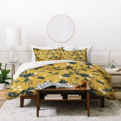 Marta Barragan Camarasa Floral Duvet Set - Deny Designs