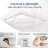 Guardmax - Bed Bug/Waterproof Pillow Protector - Zippered - White - Toddler