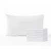 Truly Soft King 12pc Hospitality Pack Plain Weave Microfiber Pillowcase White