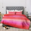 Amy Sia Ombre Watercolor Comforter Set Pink - Deny Designs