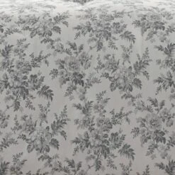 Laura Ashley Annalise Floral 100% Cotton Duvet Cover Bonus Set Gray -Bedding Discount Store GUEST ff2364bd dc3c 44a2 8ca9 f9b5c251b668 1