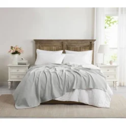 The Farmhouse By Rachel Ashwell Full/Queen Cotton Waffle Blanket Gray 7 The Farmhouse By Rachel Ashwell Full/Queen Cotton Waffle Blanket Gray -Bedding Discount Store GUEST ff3064db ea6c 46be bb09 62e7edaaf7d0