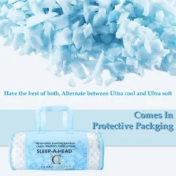 Continental Sleep, Bamboo Cover Pillows With Gel Memory Foam | Maintains Proper Sleeping Postures, Relieves Neck, 25 X 15, White 10 Continental Sleep, Bamboo Cover Pillows With Gel Memory Foam | Maintains Proper Sleeping Postures, Relieves Neck, 25 X 15, White -Bedding Discount Store GUEST ffc5f69c 7af6 4720 a971 7d9aed5432d3